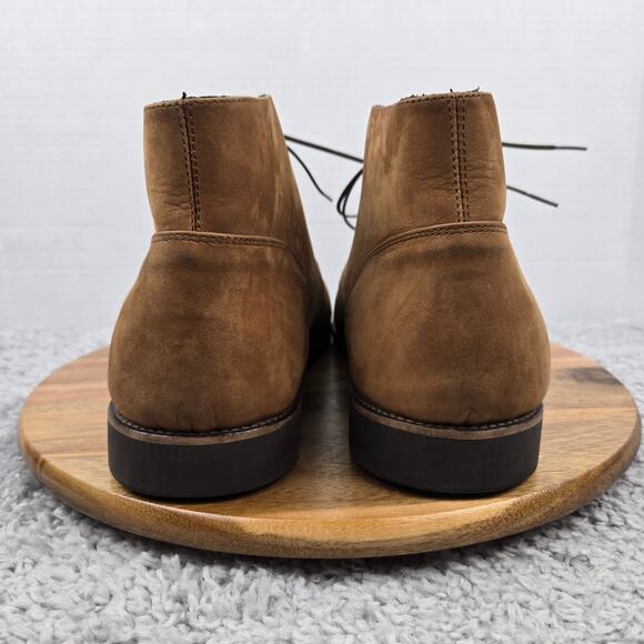 Nisolo Everyday Chukka Brown Leather Casual Lifestyle Daily Ankle Boot Mens 13 - Picture 2 of 14